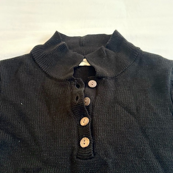 Knit Black Dress - Mini (one of a kind!) - Picture 2 of 2